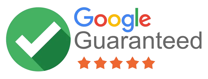 Roof Pro Ltd Google Guaranteed five-star roofing contractor badge