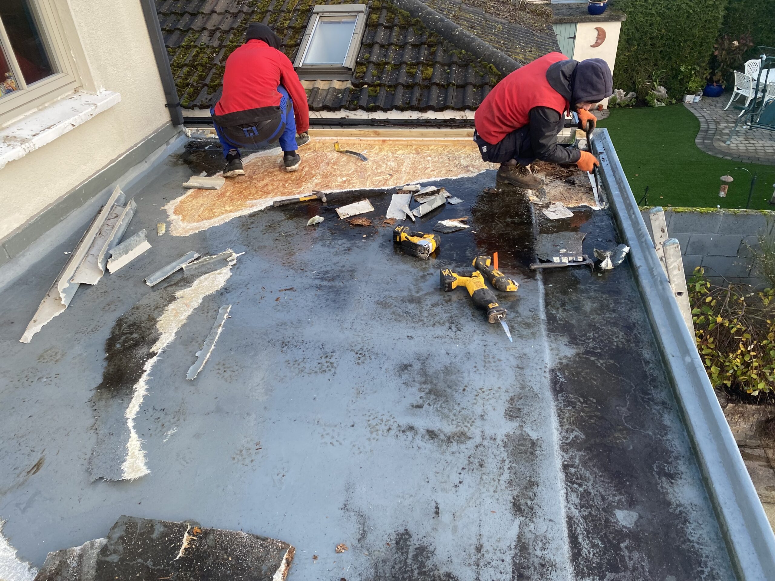 Flat roof repairs Dublin